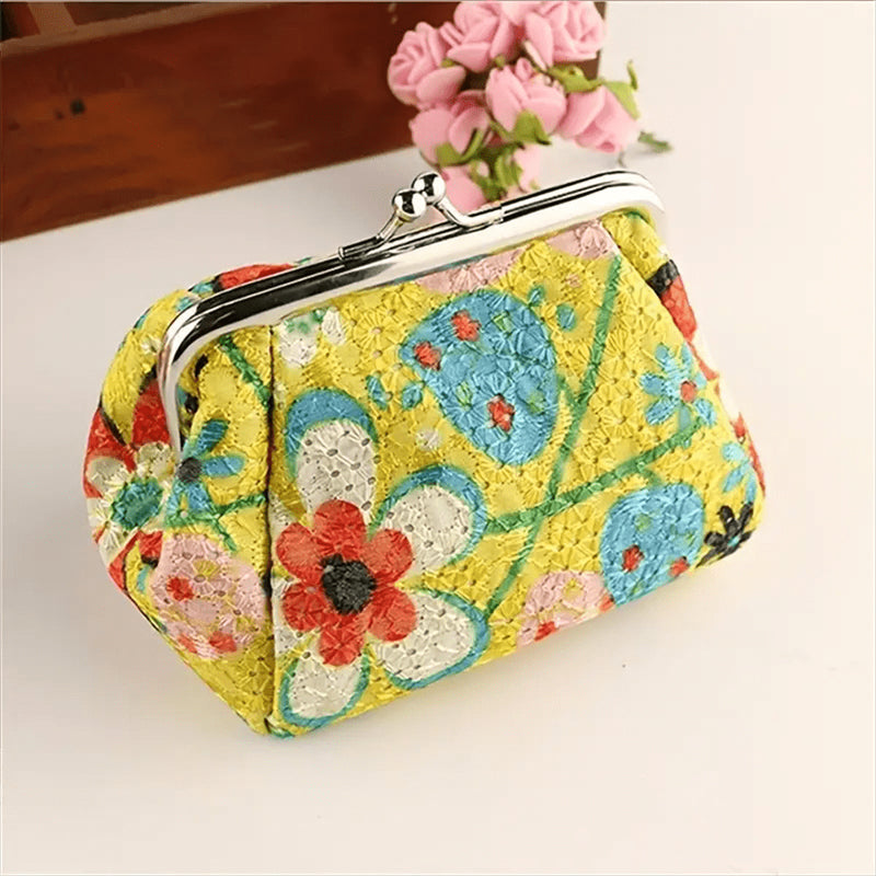 Porte-Monnaie Vintage Floral