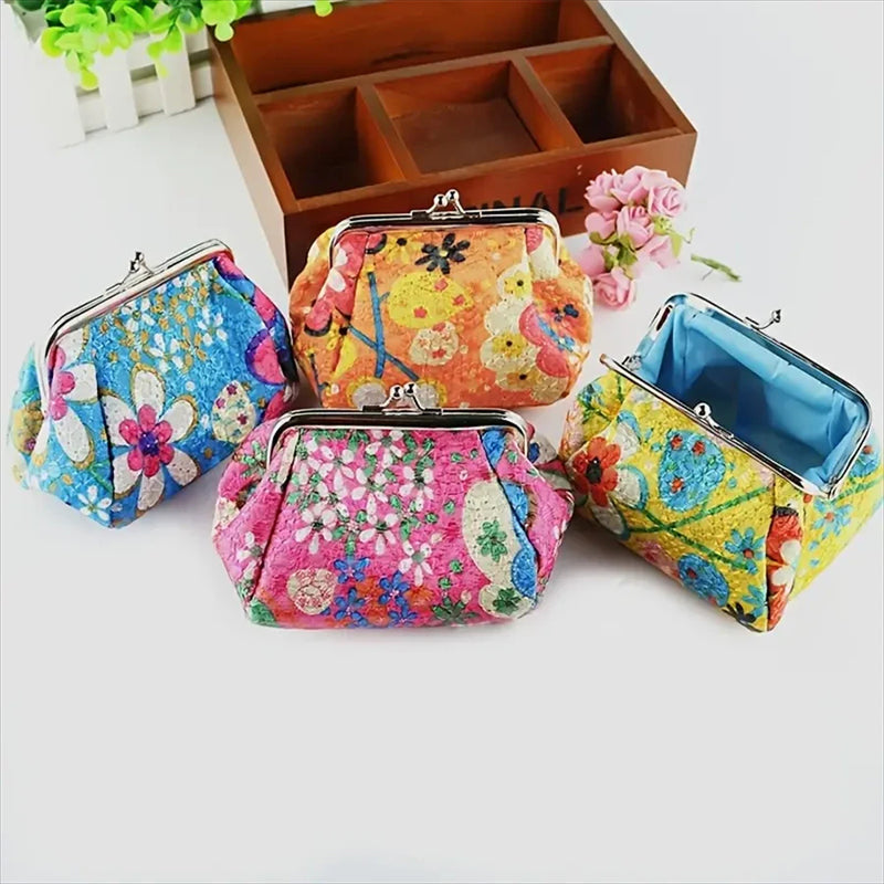 Porte-Monnaie Vintage Floral