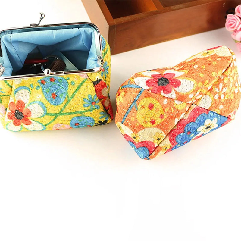 Porte-Monnaie Vintage Floral