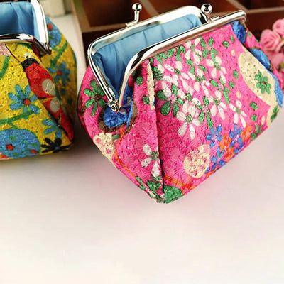 Porte-Monnaie Vintage Floral